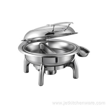 Party Hotel Stainless Steel Round Food Warmer